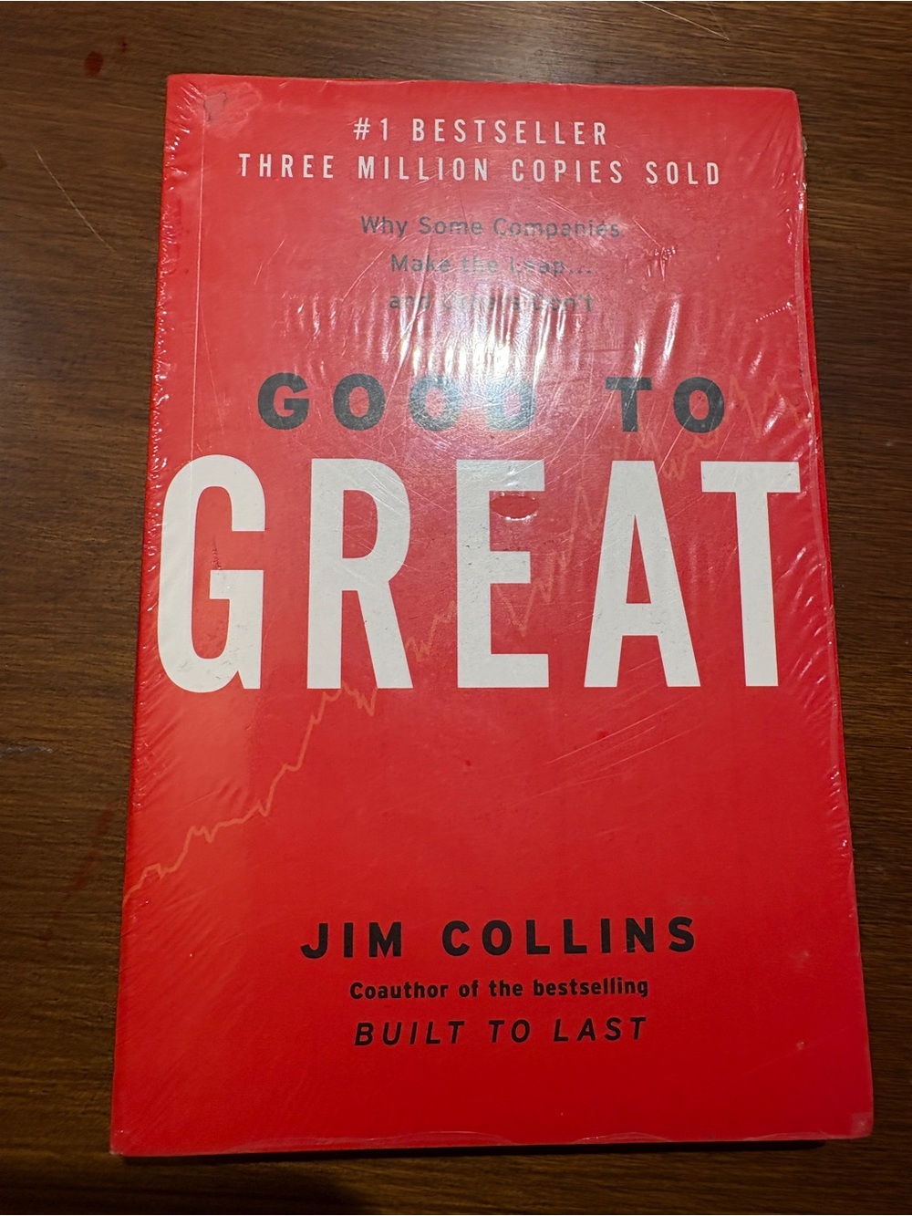 Good to Great by Jim Collins - Red Hardcover Book